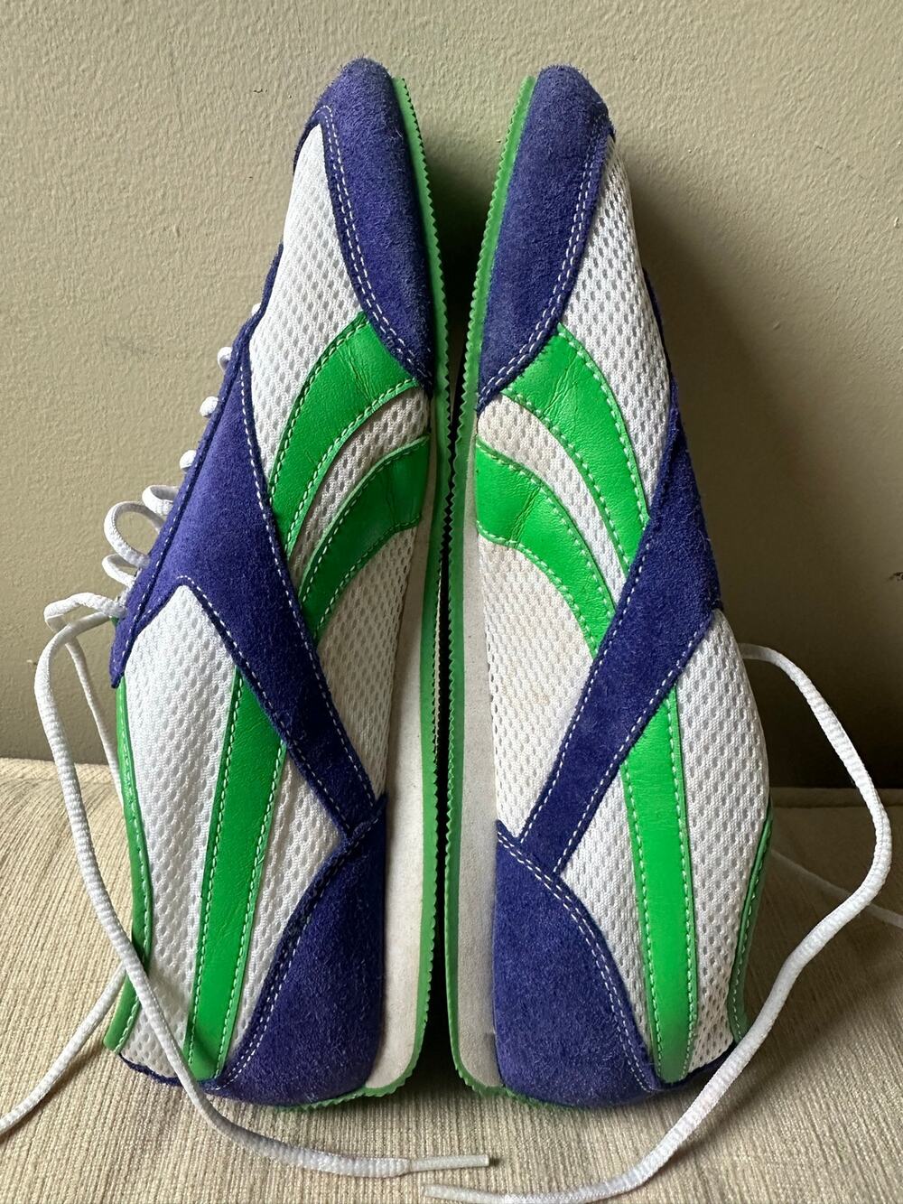 Reebok Classic Legacy AZ sneakers Blue, White Green mesh us 10 eur 41